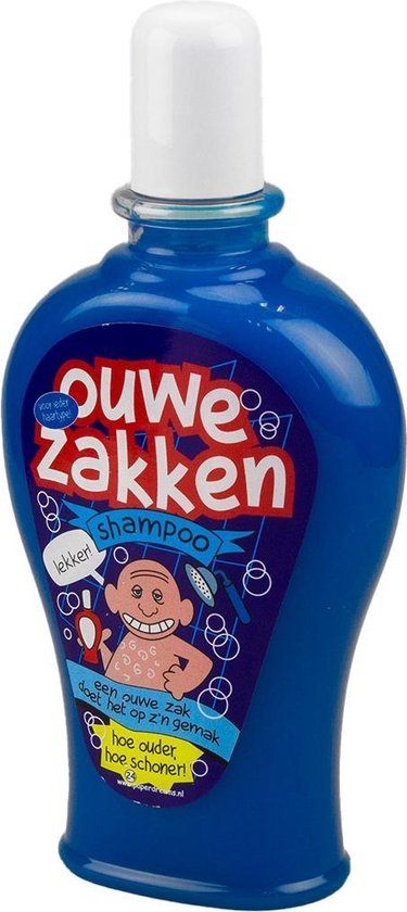 Foto: Paper dreams shampoo fun ouwe zakken 350 ml blauw