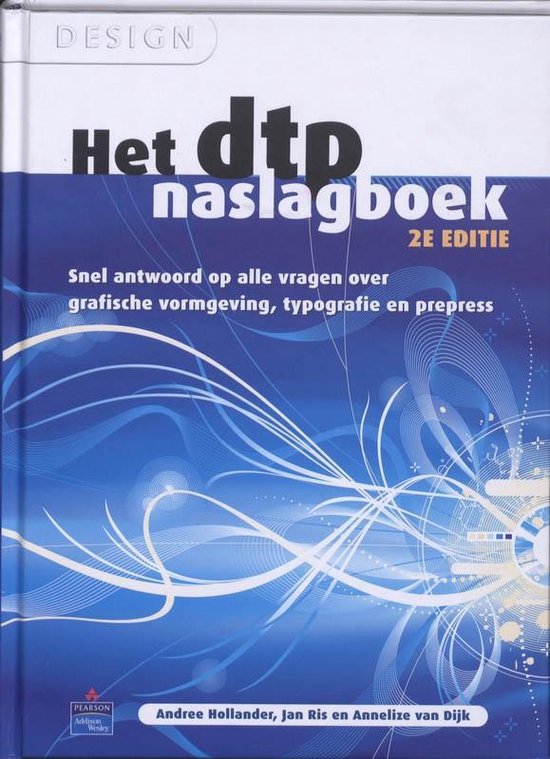 Cover van het boek 'Het DTP-naslagboek' van A. Hollander
