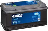 Exide Technologies EB852 Excell 12V 85Ah Zuur