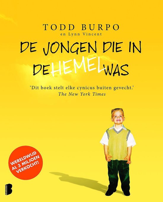 Cover van het boek 'De jongen die in de hemel was'