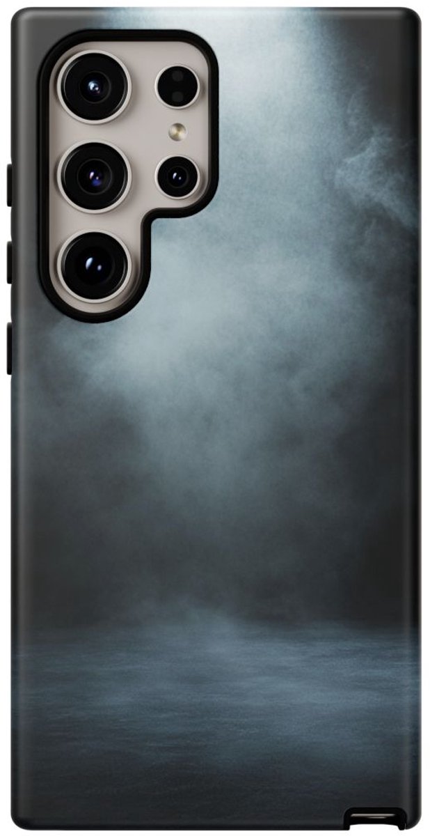 Mistige Spotlight Scène – Telefoonhoesje Geschikt voor Galaxy S24 Ultra