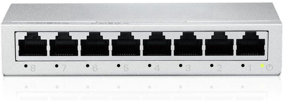 DailySupplies® Netwerk Switch - Netwerk Splitter - Unmanaged