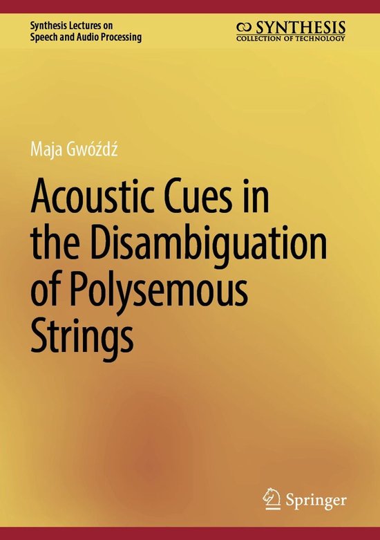 Synthesis Collection of Technology (R0) - Acoustic Cues in t ... - cover