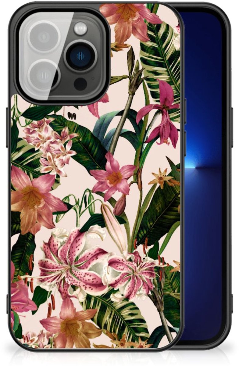 iPhone 13 Pro Bloemen Hoesje Flowers