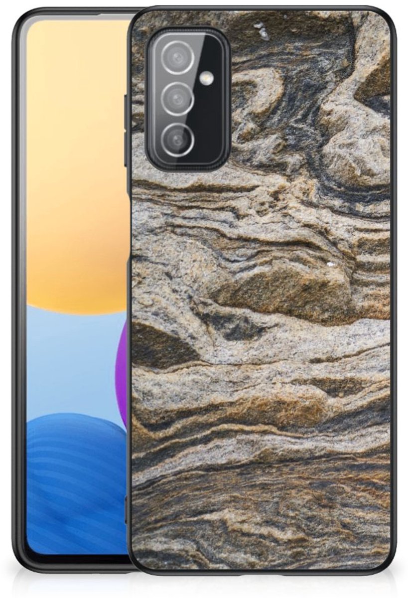 Samsung Galaxy M52 Marmeren Print Telefoonhoesje Steen