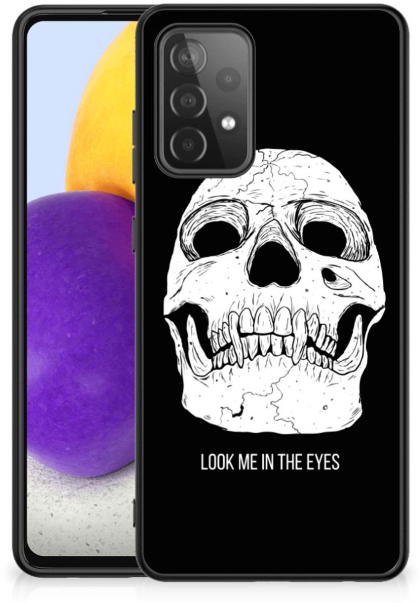 Telefoonhoesje Samsung Galaxy A72 (5G/4G) Skull Eyes