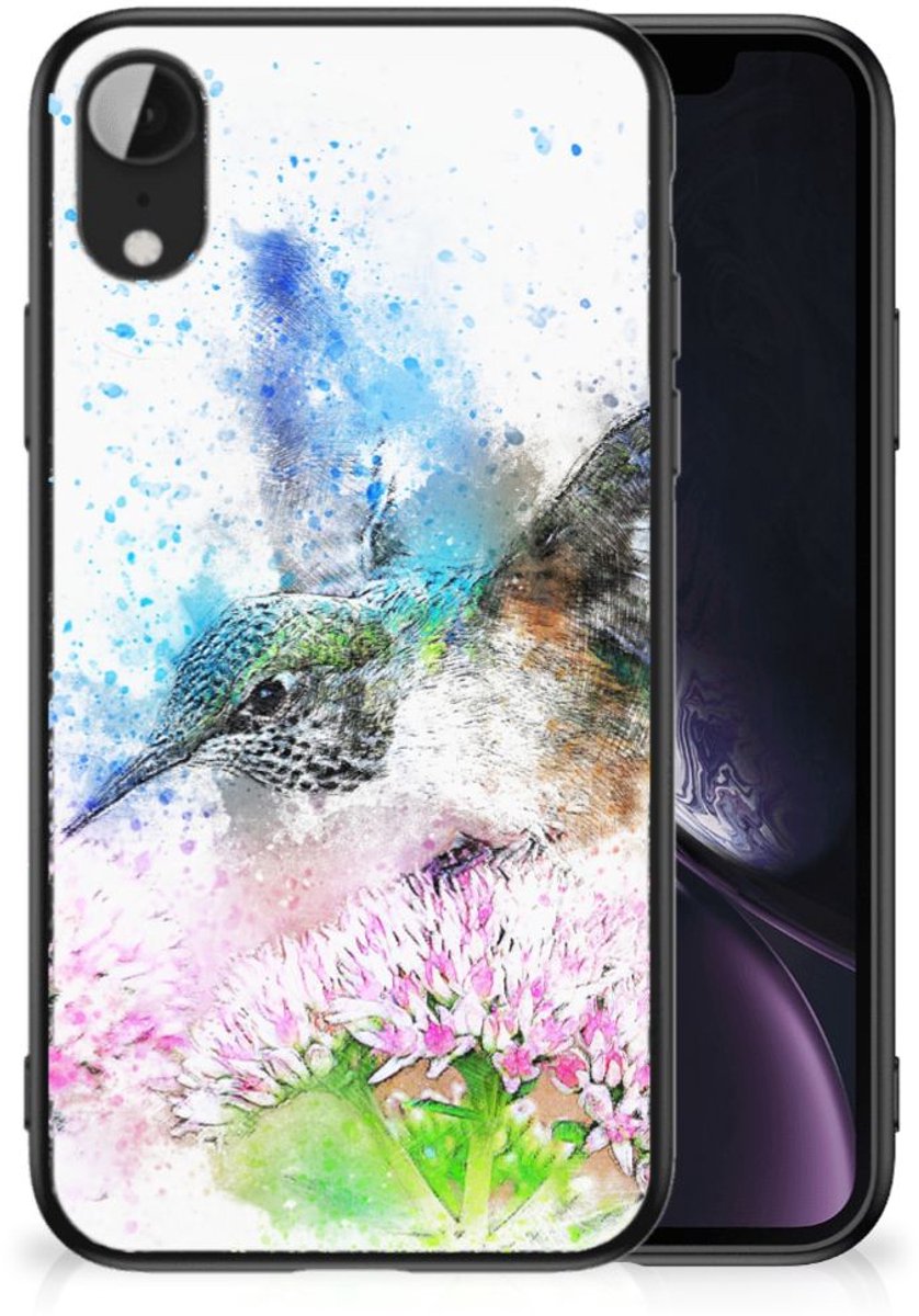 Kleurrijke Telefoonhoesje Apple iPhone XR Vogel