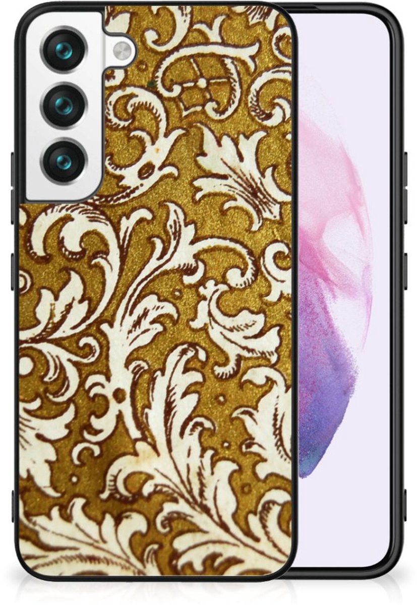 Back Cover Samsung Galaxy S22 Barok Goud