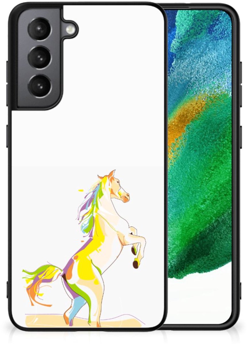 Samsung Galaxy S21FE Hoesje Horse Color