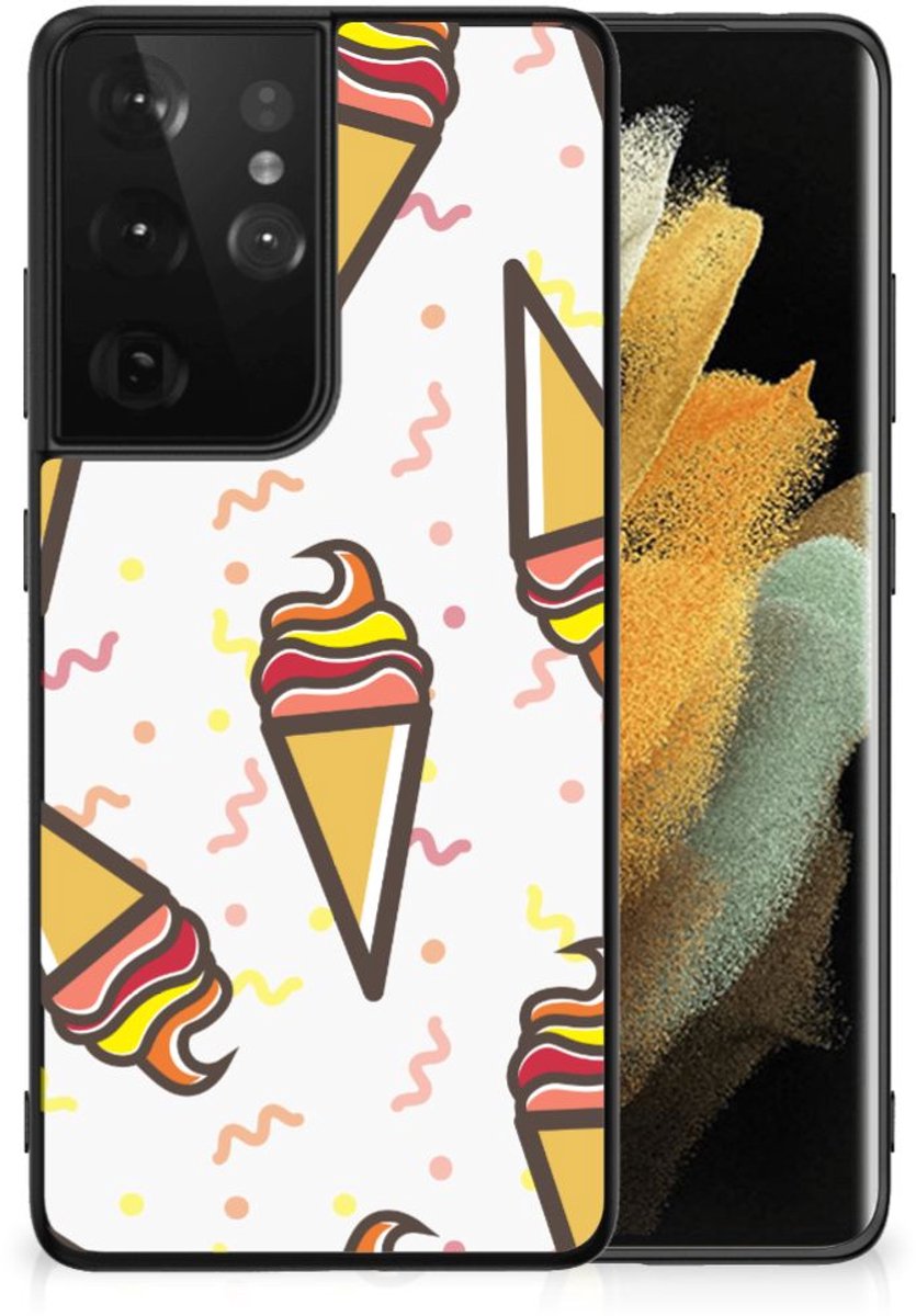 Samsung Galaxy S21 Ultra Back Cover Hoesje Icecream
