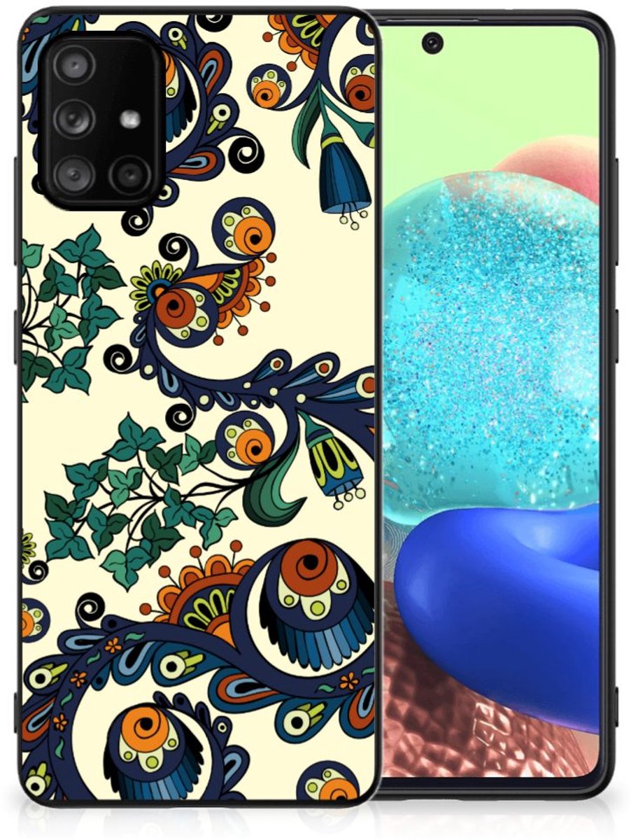 Back Cover Samsung Galaxy A71 Barok Flower