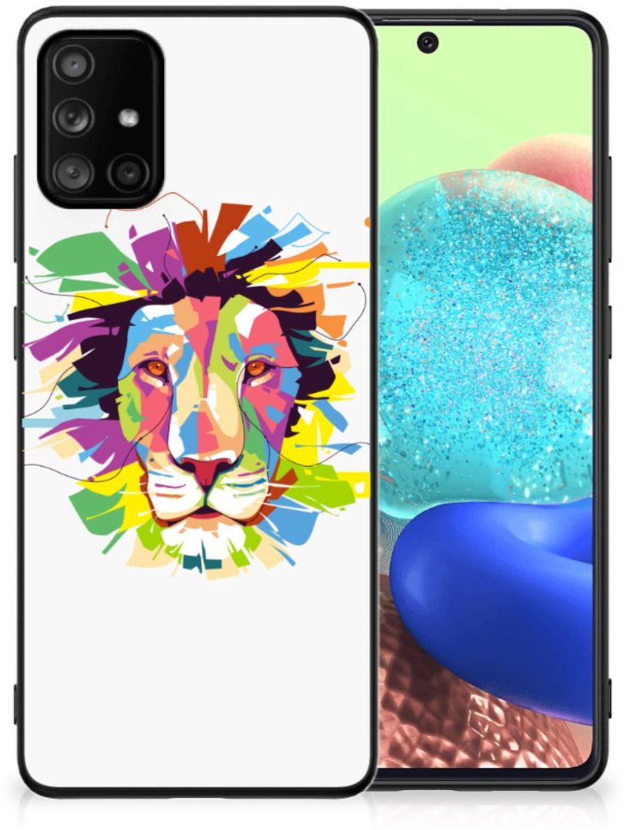 Samsung Galaxy A71 Hoesje Lion Color