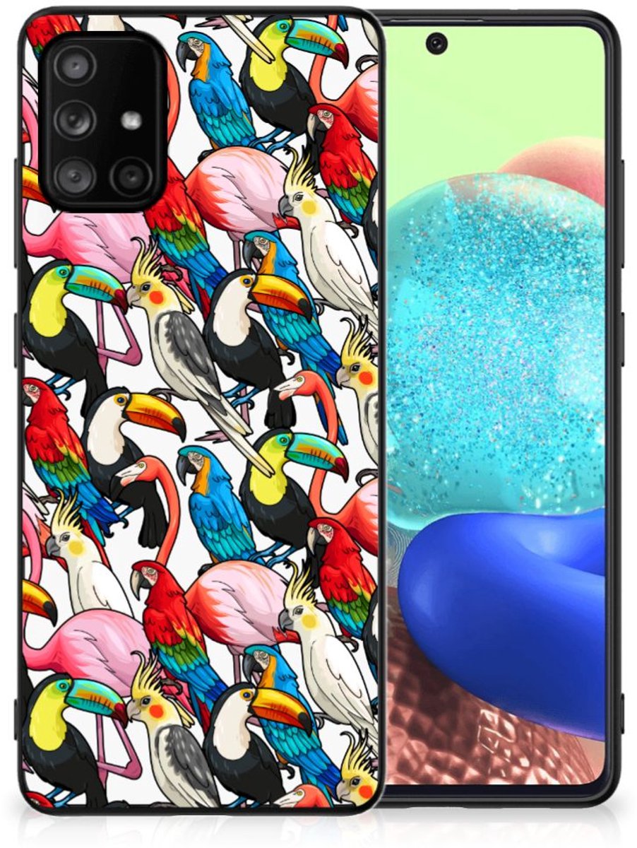 Samsung Galaxy A71 Dierenprint Telefoonhoesje Birds