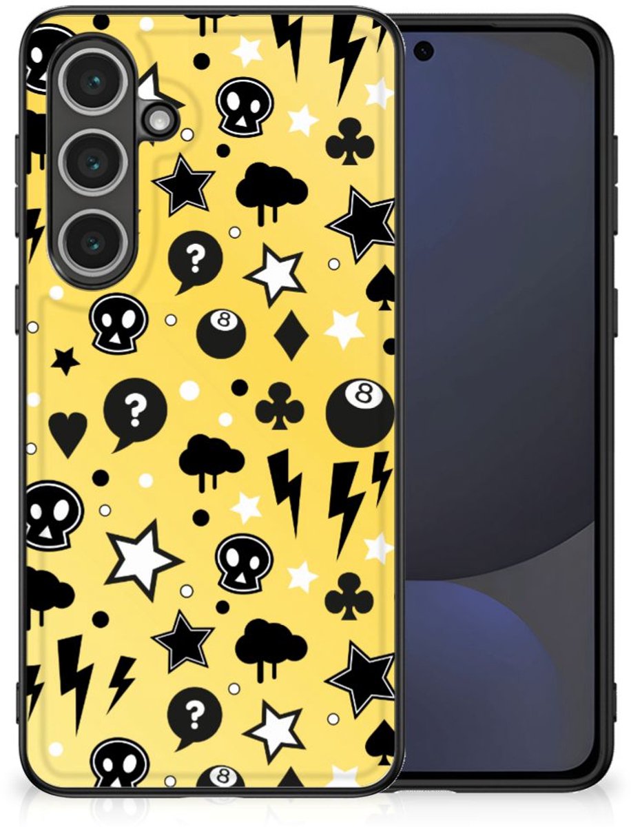 Telefoonhoesje Samsung Galaxy S24 FE Punk Geel