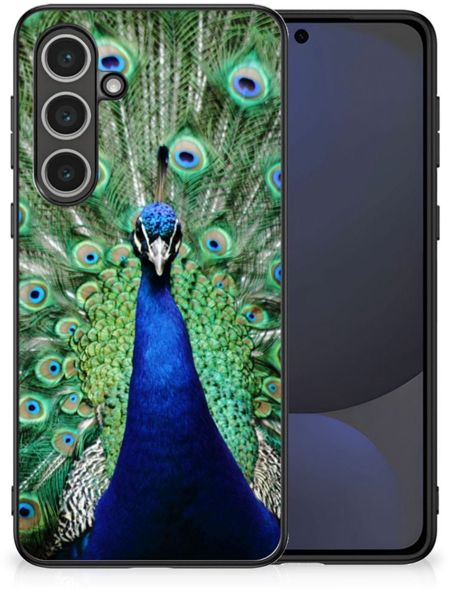 Samsung Galaxy S24 FE Dierenprint Telefoonhoesje Pauw