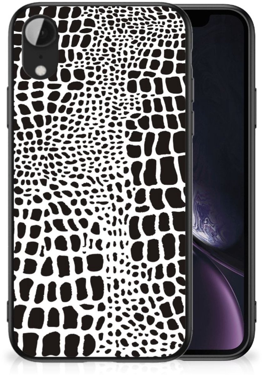 Apple iPhone XR Dierenprint Telefoonhoesje Slangenprint