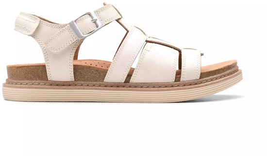 Clarks Arwell Sun - dames sandaal - Wit - maat 42 (EU) 8 (UK)