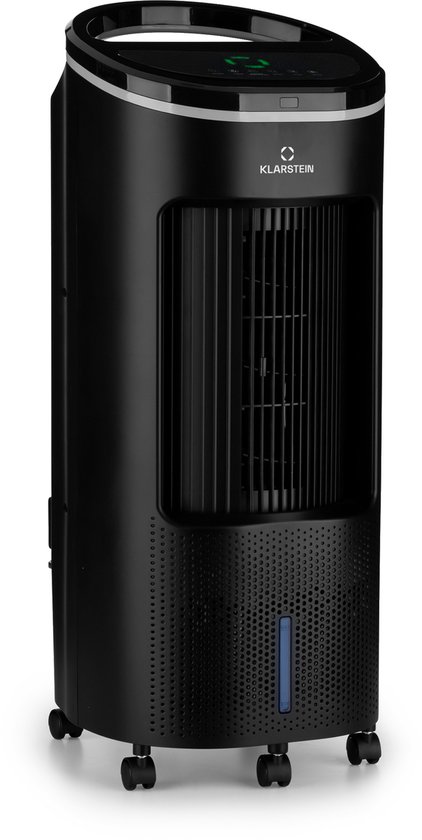 Klarstein IceWind luchtkoeler 4-in-1 met waterkoeling, ventilator, luchtbevochtiger, luchtreiniger, stil, app bediening