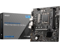Motherboard MSI PRO H610M-G DDR4 LGA1700