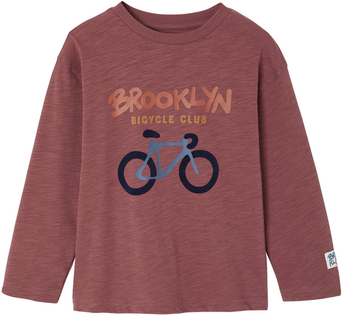 Vertbaudet T-shirt met lange mouwen met print voor jongens