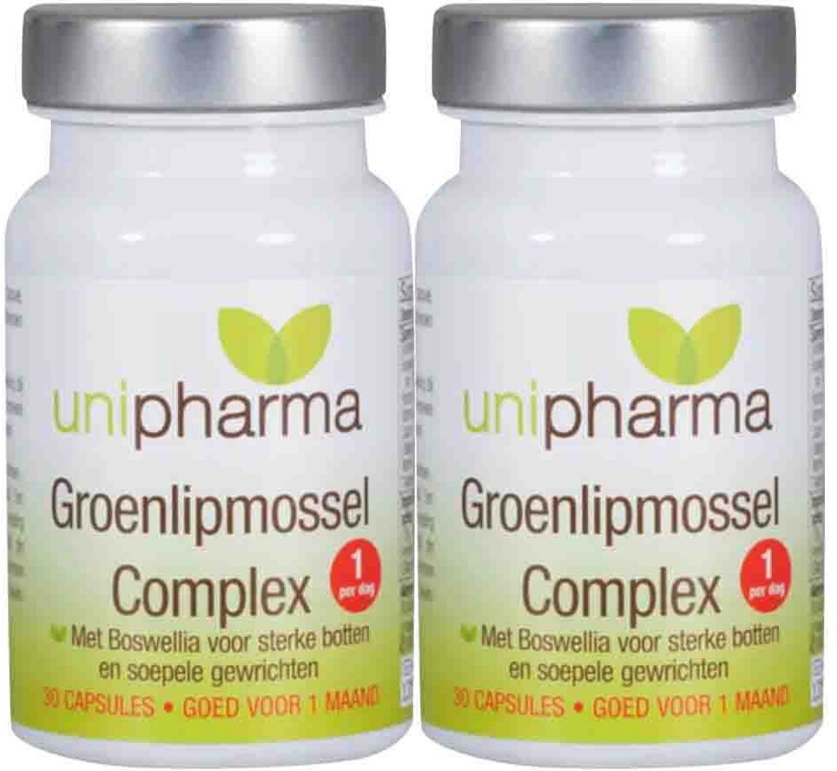 Unipharma Groenlipmossel Complex - 2 x 30 capsules - Voordeelverpakking