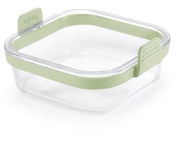 Lékué Airfryer Ovenschaal Vierkant - Glas - Transparent
