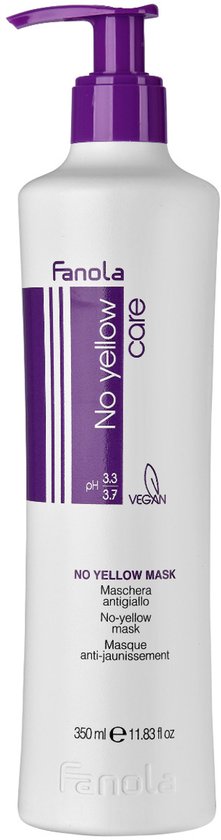 Fanola No Yellow Masker Haarmasker Extra Violet Pigment - 350 ml