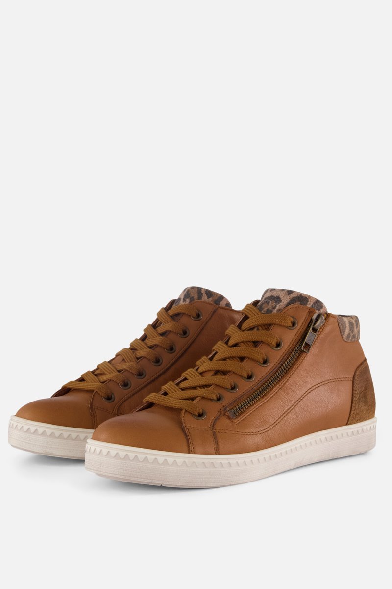 Aqa Veterboots cognac Leer - Maat 40