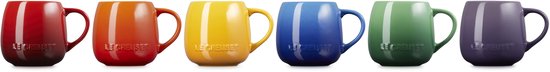 Tasses Le Creuset Vancouver Coupe 320 ml Couleurs arc-en-ciel Set de 6