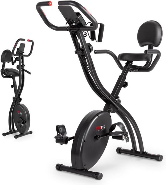 Opvouwbare Hometrainer Met Rugleuning En Weerstandsbanden - - Opvouwbare - €379,75