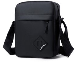 Schoudertas, koerierstas, kleine Oxford-tas voor heren, herentas, herentas om op te hangen, schoudertas voor mobiele telefoon, crossbody-hoesje voor mobiele telefoon voor werk, reizen, dagelijks leven