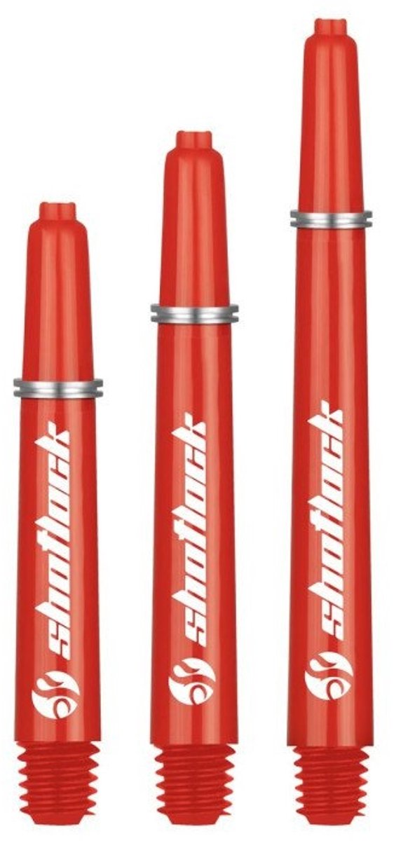 Shot Lock Red - Dart Shafts