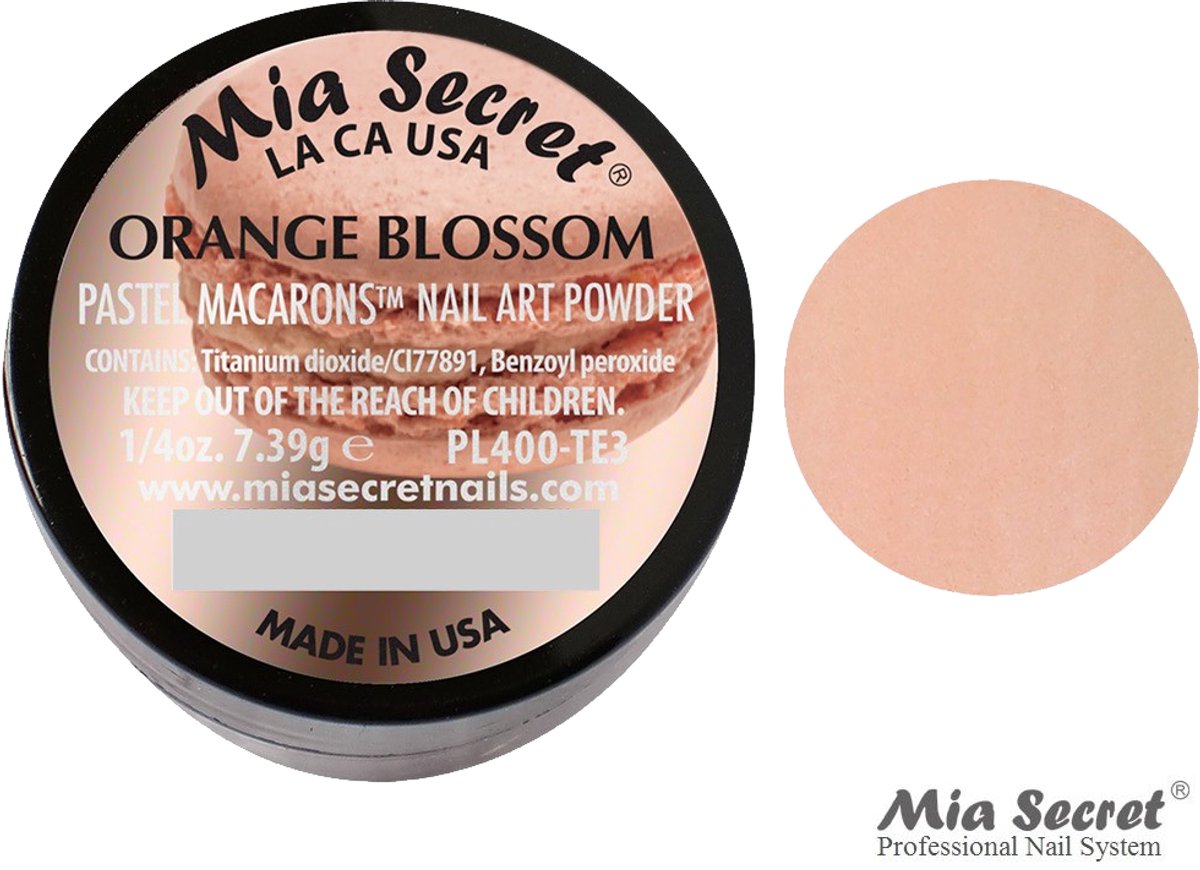 Goedkoopste Pastel Macarons Acrylpoeder Orange Blossom
