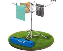 RFWR® Compacte Pop-Up Droogmolen voor binnen en buiten | Inklapbaar en Weerbestendig | Ideaal voor Camping