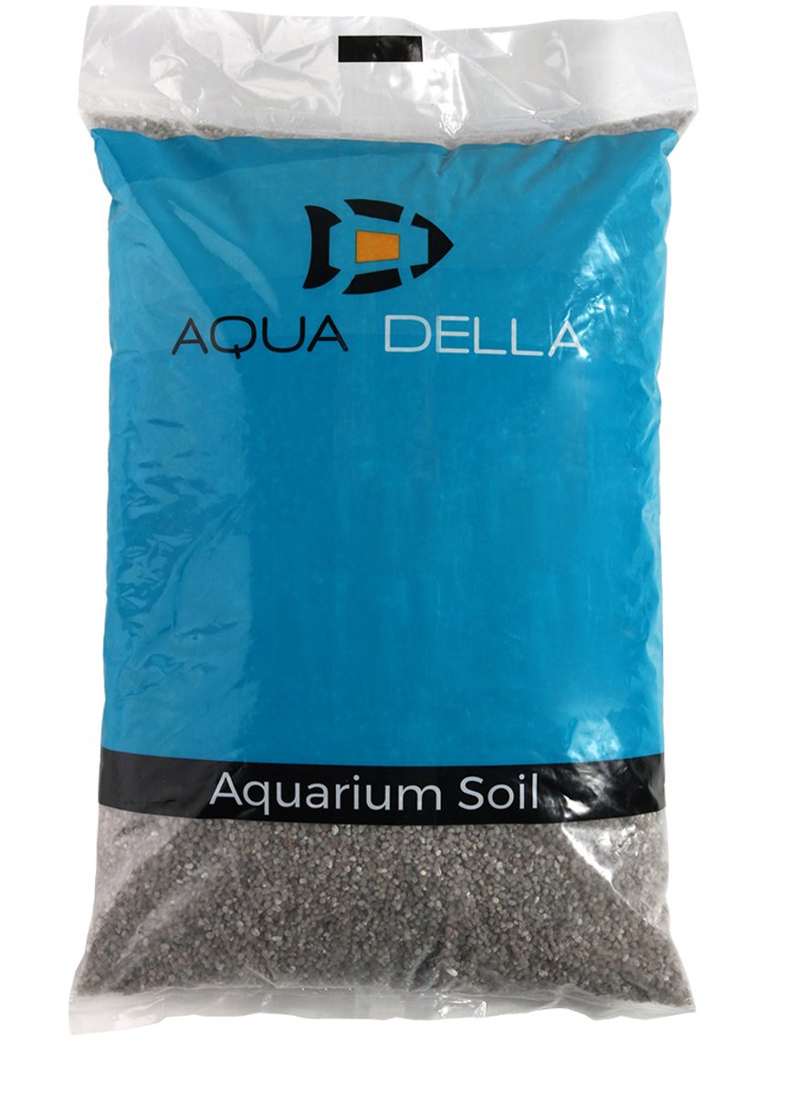 Aqua Della - Aquariumbodembedekking - Vissen - Aquariumgrind Quartz Grey 2-3mm - 10kg - 1st