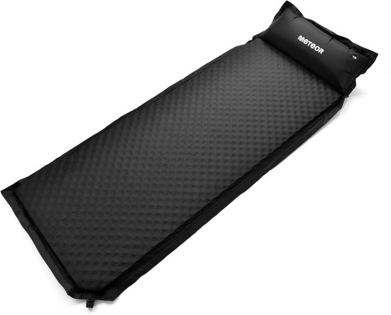 Meteor Zelfopblazend Mat - 188×66×3,8 cm, Zwart van Meteor — afbeelding 2