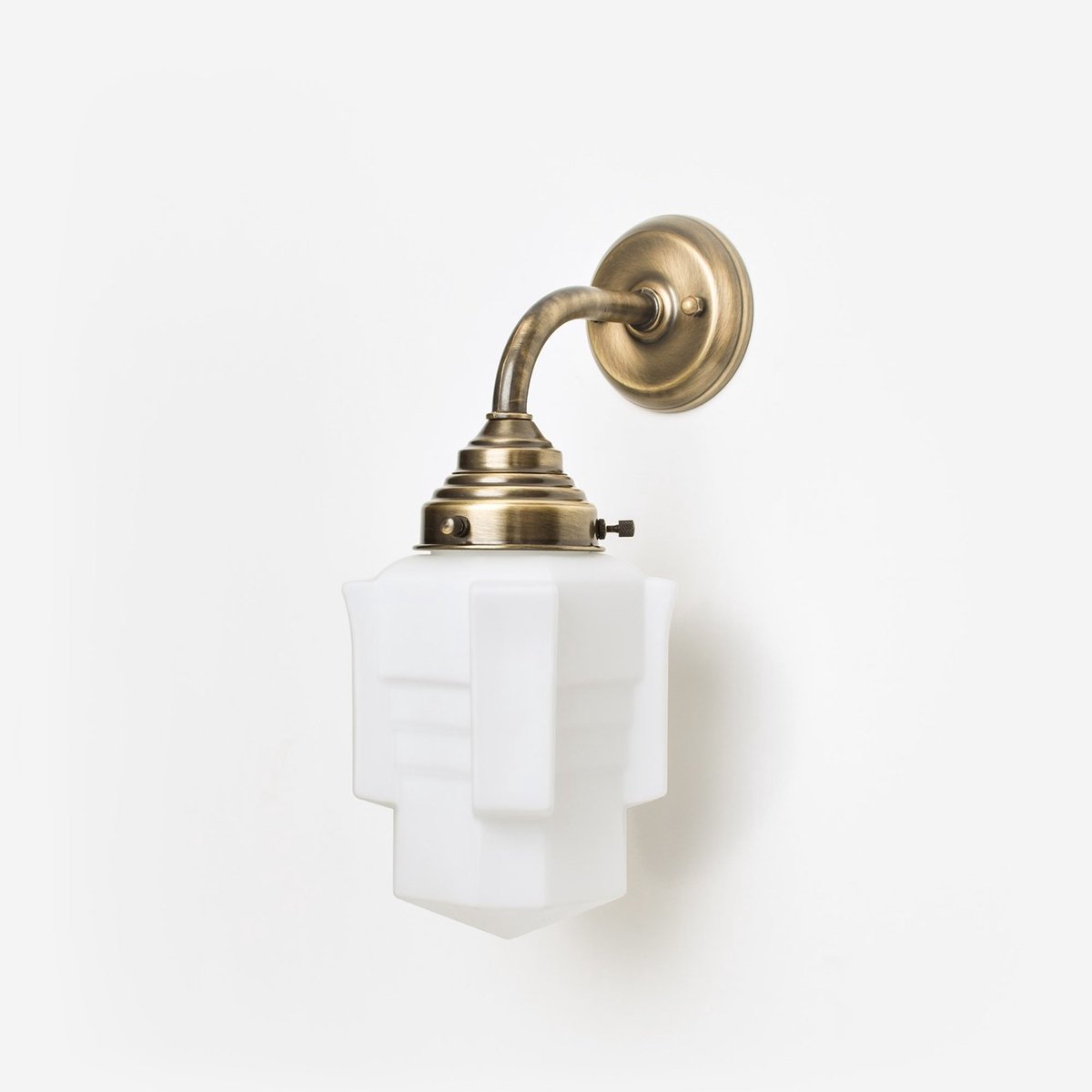 Wandlamp Apollo Curve Brons - Art Deco Trade