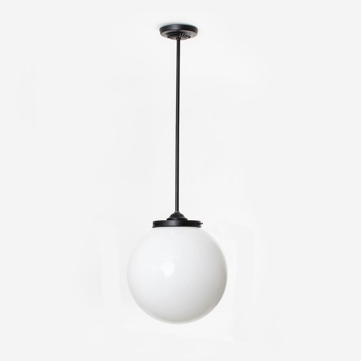 Coloured by Art Hanglamp Bol Ø 30 Moonlight - Art Deco Trade Zwart