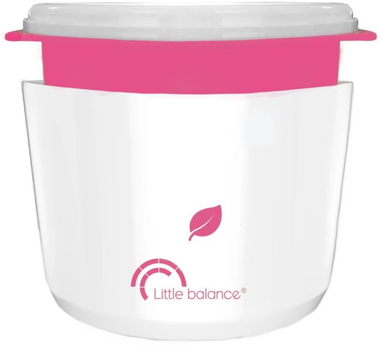 Little Balance Happy Sorbets - ijsmachine - RVS kom 1,5 liter - voor het maken van zelfgemaakt ijs, sorbets en frozen yoghurt