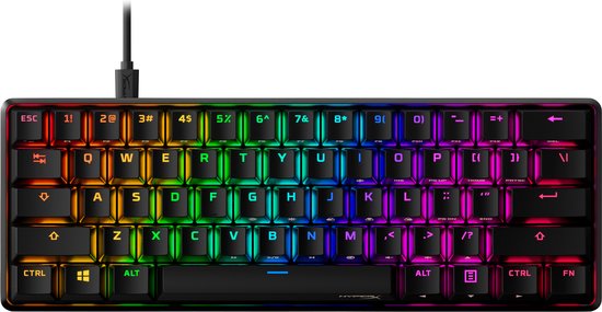 HyperX Alloy Origins 60 Mechanisch Gaming Toetsenbord - US Qwerty - Aqua