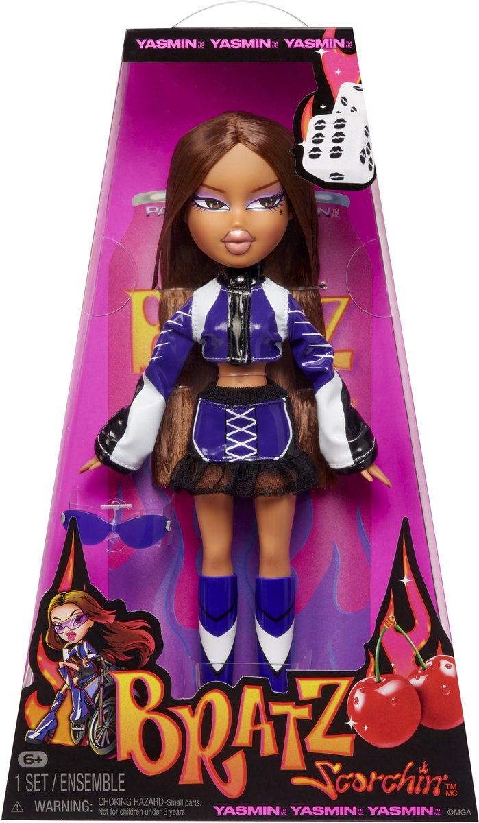 Bratz Scorchin'-modepop Yasmin met accessoires van Merkloos — afbeelding 2