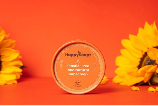 HappySoaps natuurlijke zonnebrandstick – SPF 50