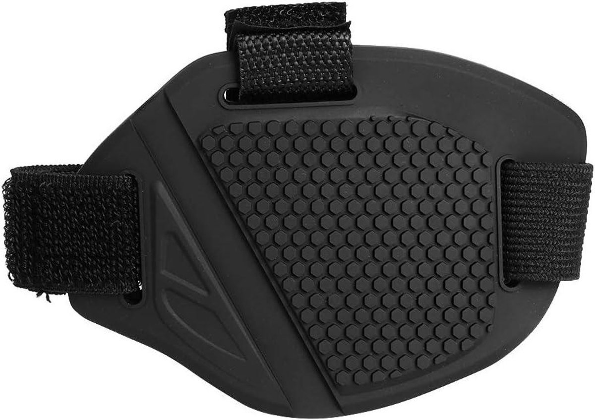 Allecto Plus - Motorrijden Bescherm Rubber Laars met Slijtvaste Pad - Universeel - Zwart.