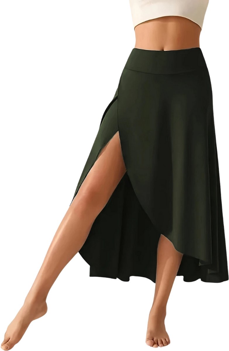 Bovista Broekrok Dames Skort Korte Broek Culotte Wandelrok Groen