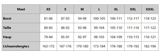 Dessin hansop | Dames | Ritssluiting | Lange pijpen | Grijs | XXL