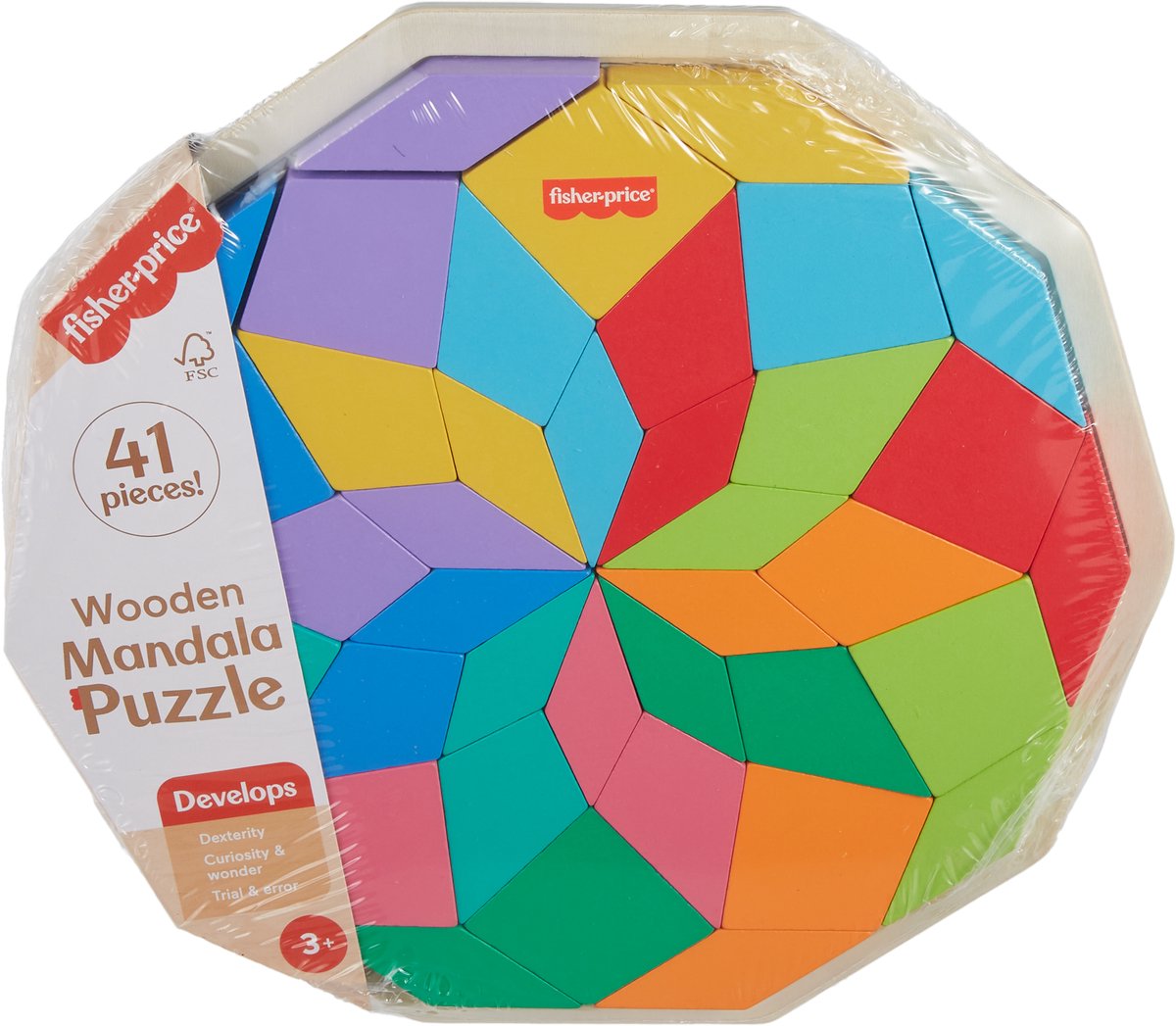 Fisher Price Houten Mandalapuzzel