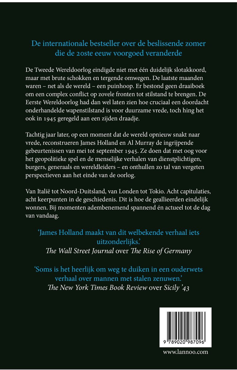 De zomer van 1945 - back cover