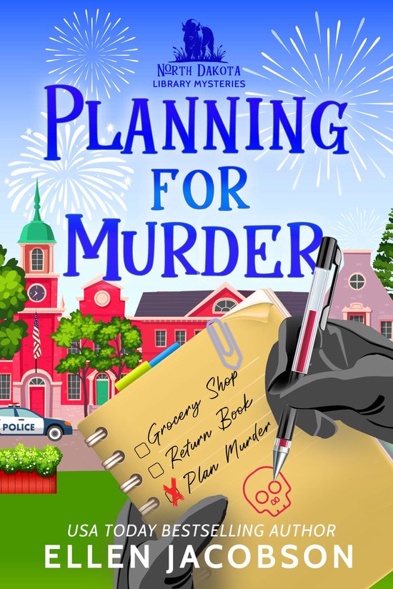 North Dakota Library Mysteries 0 - Planning for Murder - cover