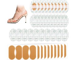 40st Anti-Slijtage Stickers voor Hoge Hakken - PU Voetbeschermers - Zelfklevende Voetkussentjes - Damesschoenen Hoge Hakken