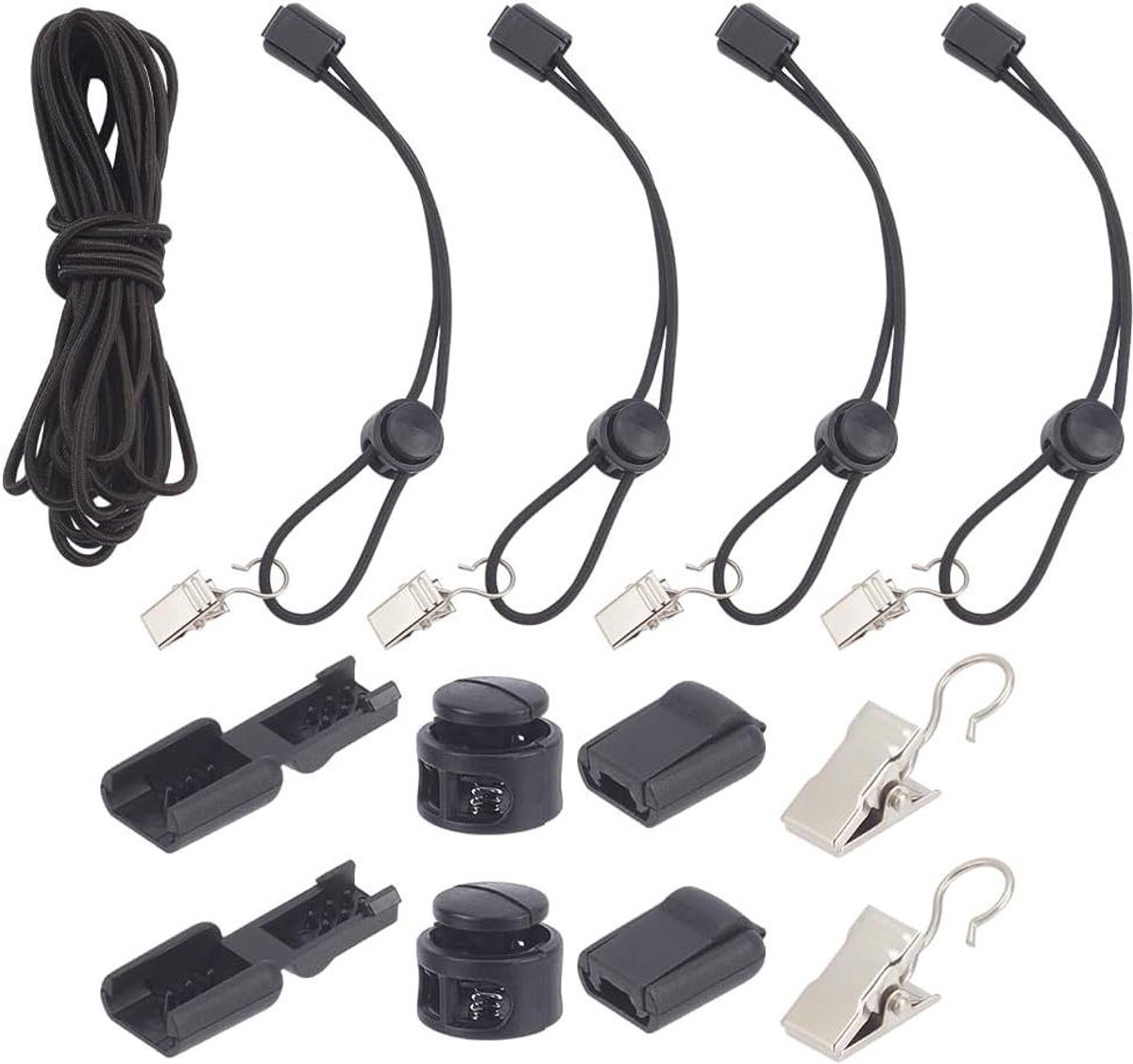 10-delige Cross Stitch Side Clips - Universele canvas clips voor borduurwerk - Borduurring clips voor kruissteek - Stofhouder clips - Verstelbare stofklemmen